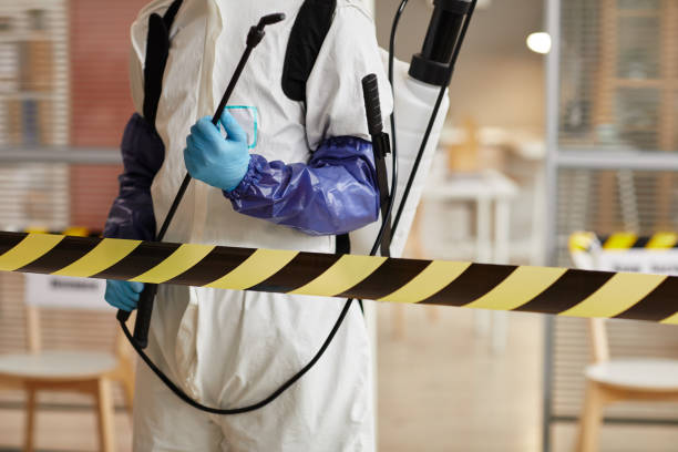 Professional Biohazard technician working in Bridgeport, NY